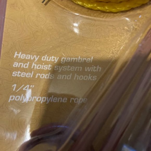 Rugged Gear 440lb Gambrel and pulley - Picture 3 of 9